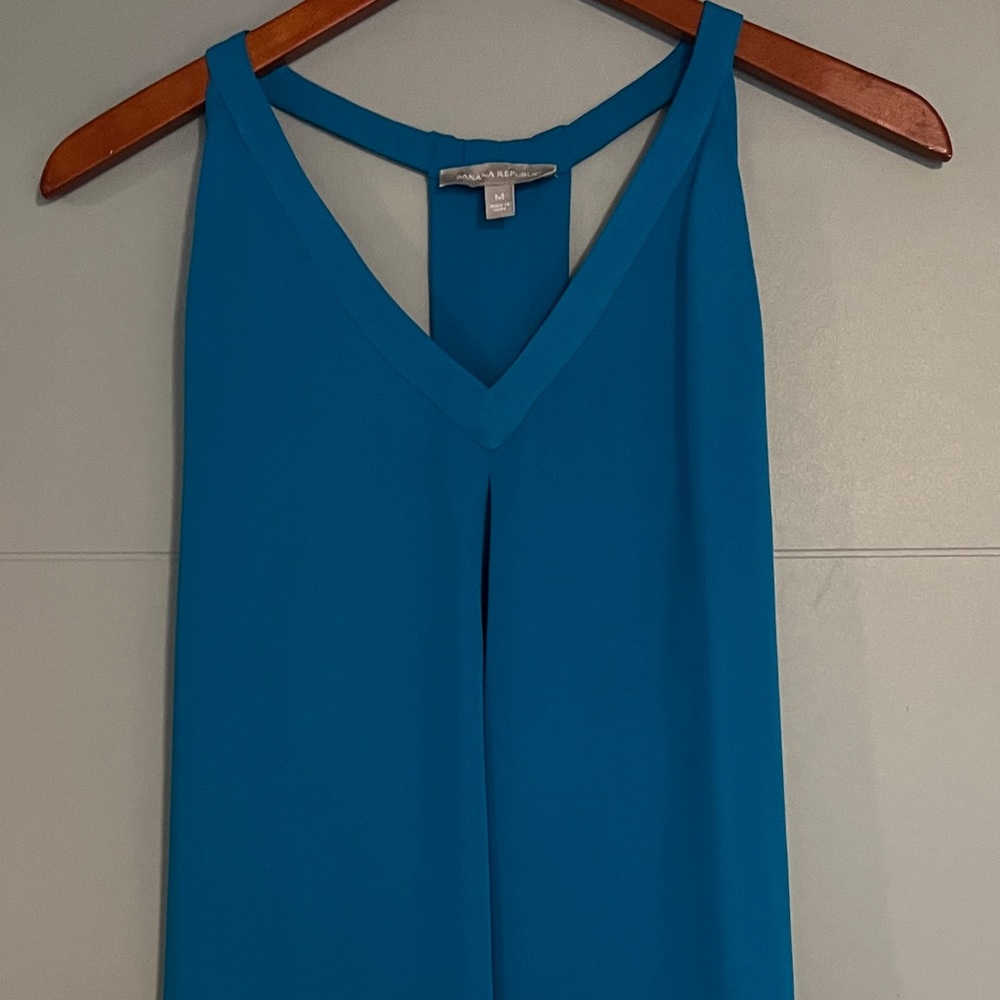 Banana Republic Vibrant Blue Top